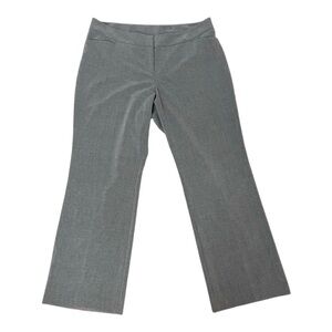 Lane Bryant Gray Trousers, Stretch Career Pants, Size 16